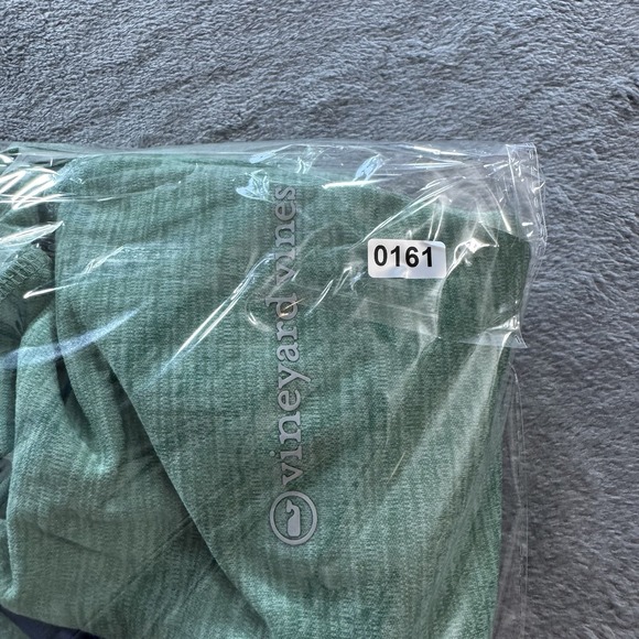 Vineyard Vines Performance 1/4 Zip Jacket Mens XL Green Sankaty Pullover Golf - Picture 12 of 12